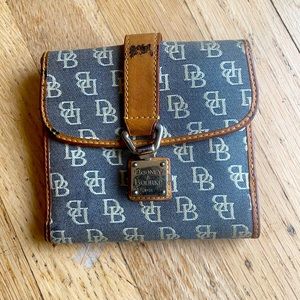 Dooney & Bourke 1975 Leather Monogram Wallet